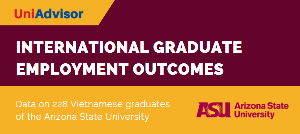 Arizona State University – Vietnamese International Graduate Employment Outcomes