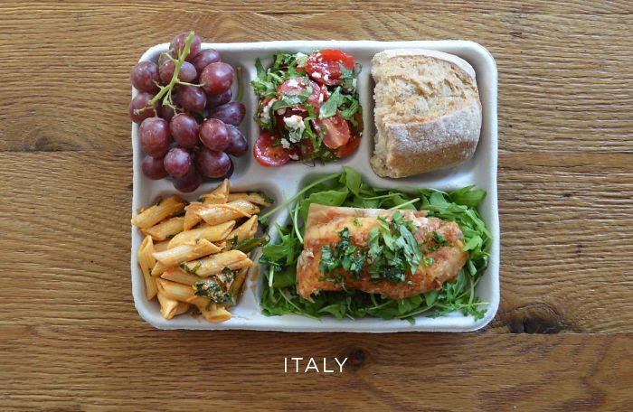 School lunches Italy
