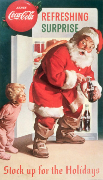 a-young-boy-surprising-Santa-Claus-2
